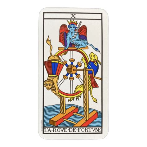 rueda de la fortuna tarot marsella|La rueda de la fortuna en el tarot de Marsella: significado